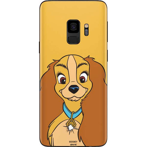 Disney Lady & The Tramp Lady Portrait Galaxy S9 Skin